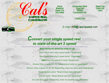 Tablet Screenshot of cals2speed.com